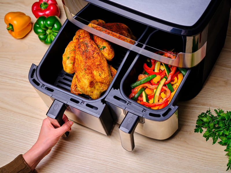 Air fryer simple ou double tiroir : lequel choisir ?